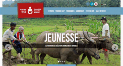 Desktop Screenshot of jeunessecanadamonde.org